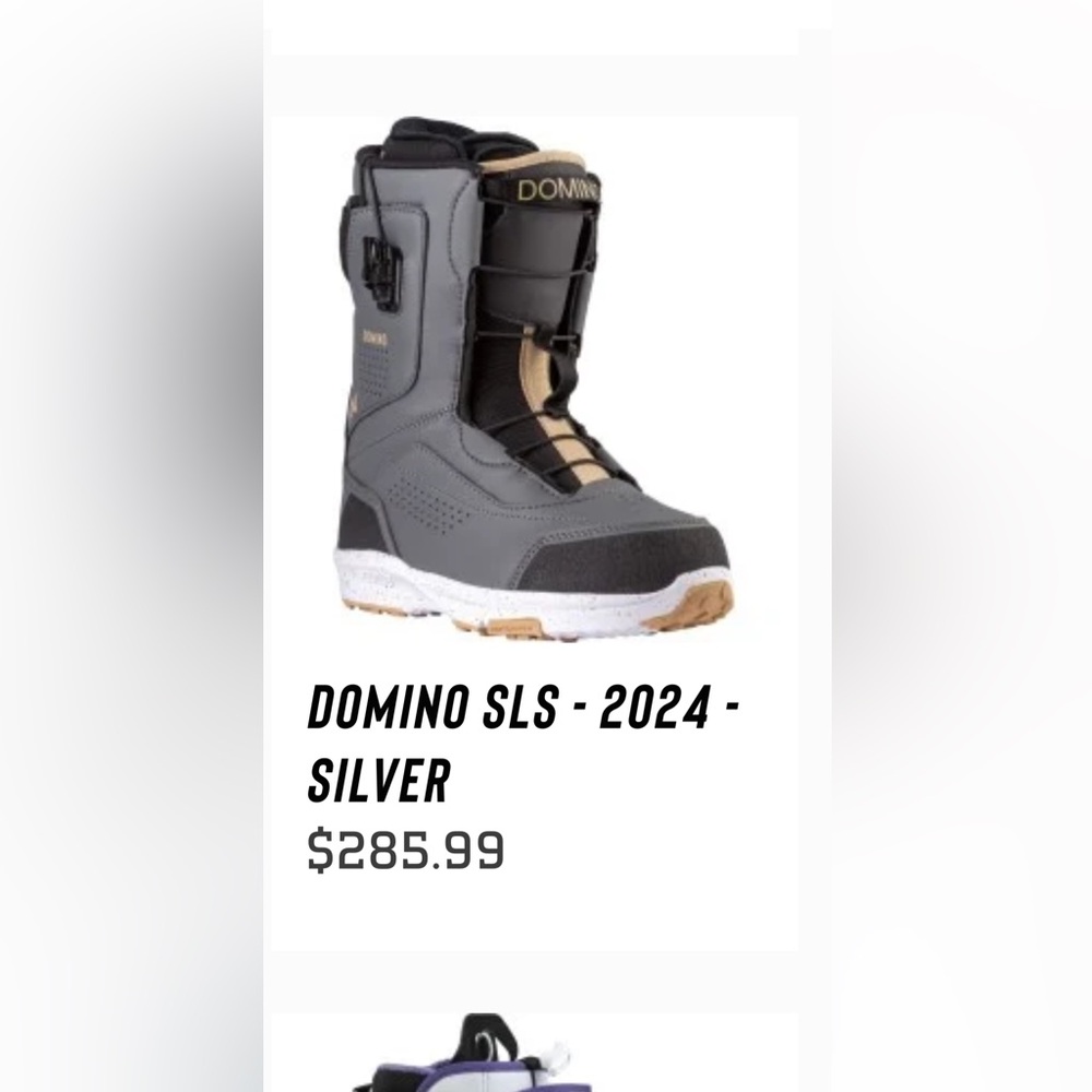 Snowboarding boot Northwave go 1/2 size up from shoe size